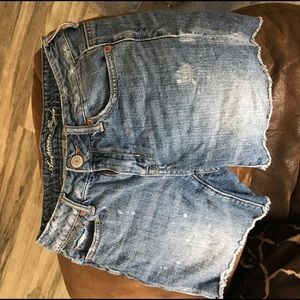 American Eagle Jean Shorts (size 00) GREAT CONDITION!